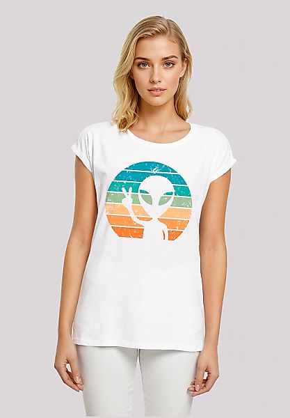 F4NT4STIC T-Shirt "Alien Piece Sonnenuntergang", Premium Qualität günstig online kaufen