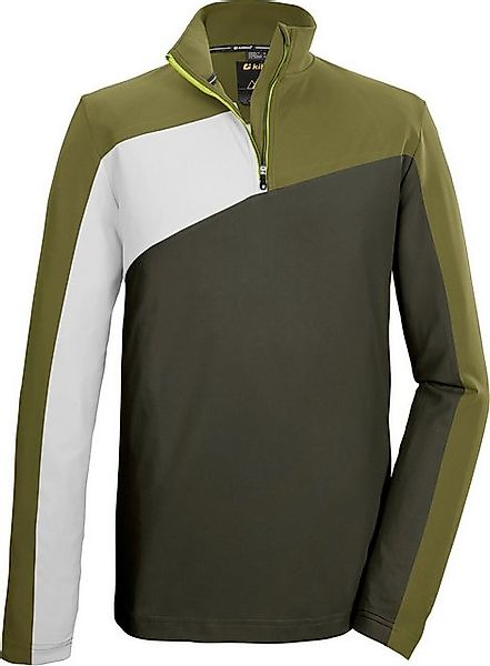 Killtec Fleeceshirt KSW 65 MN LS SHRT dark moss günstig online kaufen