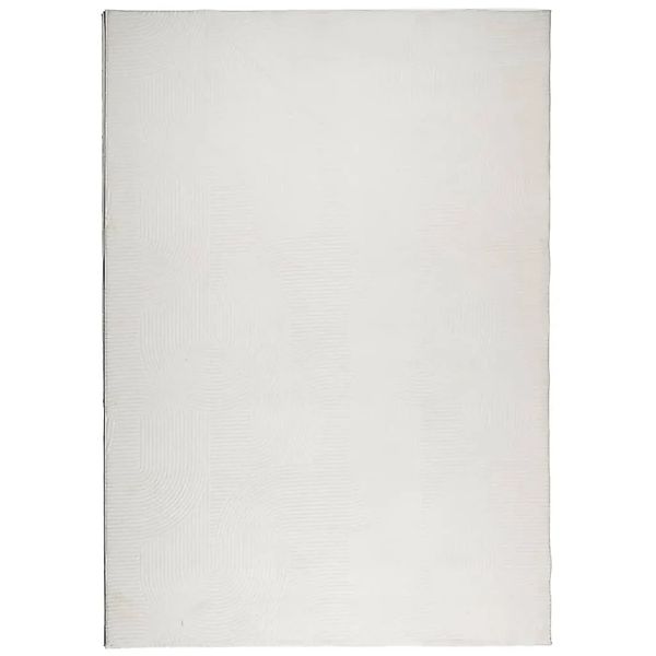 vidaXL Teppich IZA Kurzflor Skandinavischer Look Creme 120x170 cm 375440 günstig online kaufen