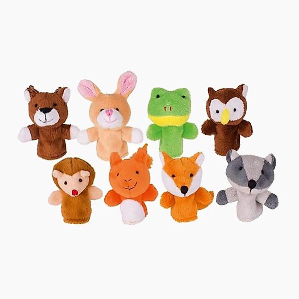 goki Fingerpuppe Fingerpuppenset Waldtiere (Packung, 8-tlg., günstig online kaufen