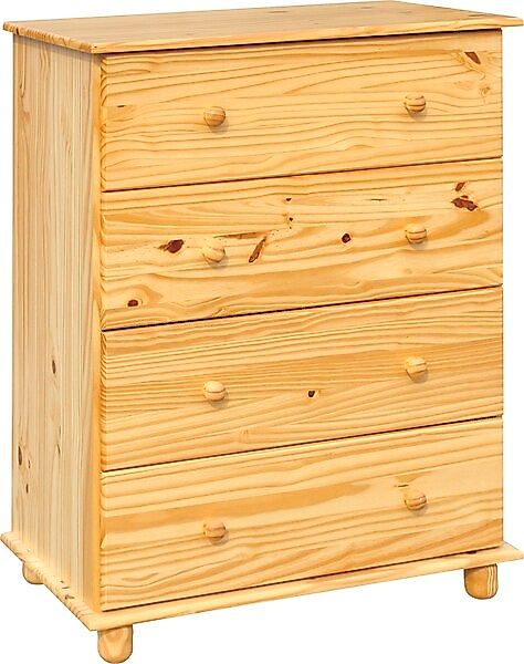 Home affaire Kommode »Chur«, aus massiven Kiefernholz, Breite 80 cm, Höhe 1 günstig online kaufen
