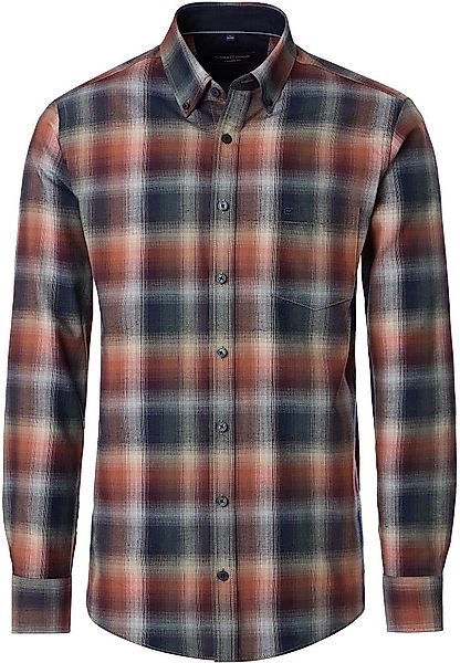 Casa Moda Freizeithemd Kariert Faux Multicolour - Größe 4XL günstig online kaufen
