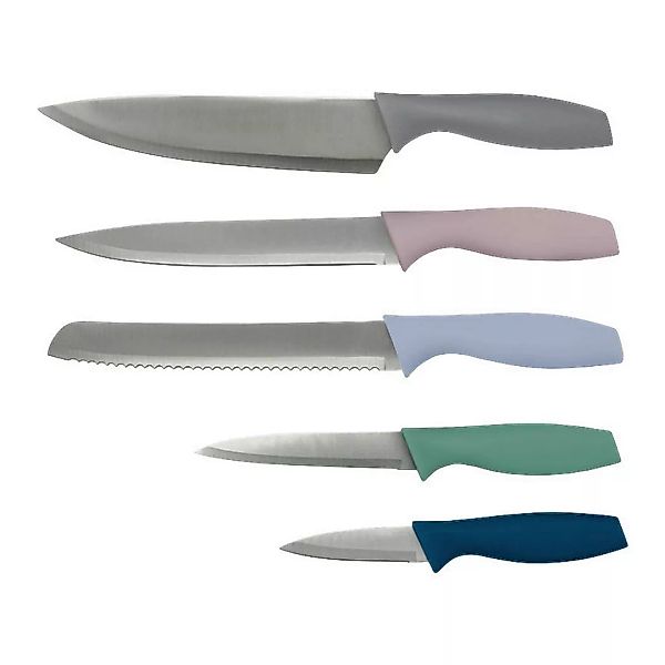 Messerset sortiert Edelstahl 5 tlg. günstig online kaufen
