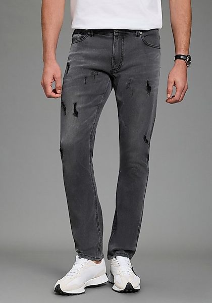 Bruno Banani Slim-fit-Jeans Grady schmale Beinweite, niedrige Leibhöhe, fig günstig online kaufen