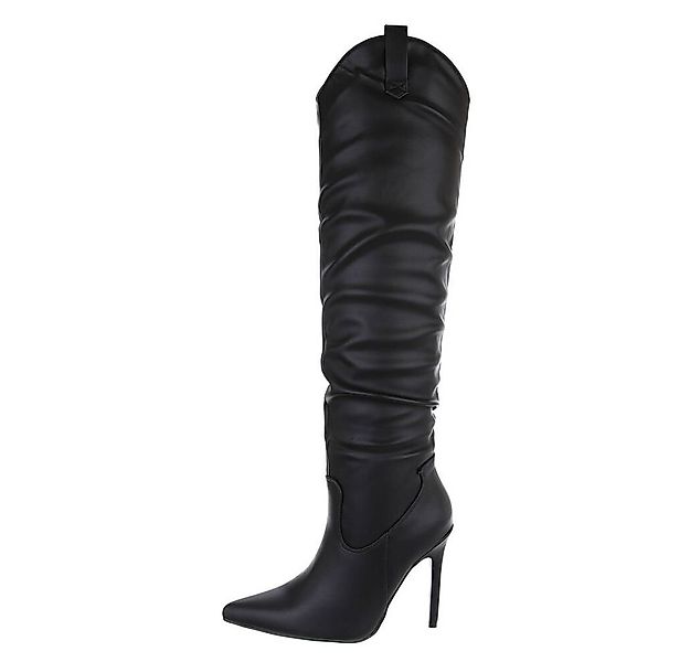 Ital-Design Damen Abendschuhe Party & Clubwear Overkneestiefel (85081079) P günstig online kaufen