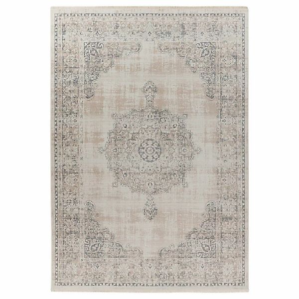 360Living Teppich Dilan grau B/L: ca. 120x170 cm günstig online kaufen