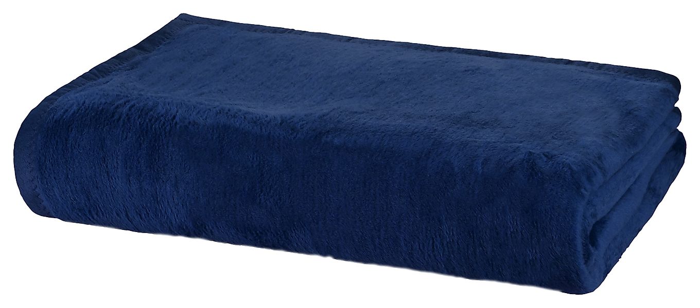 Wohndecke MOON Luxus Kuscheldecke Wolldecke 150x200/220x240, günstig online kaufen