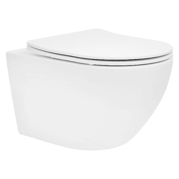 LuxeBath Tiefspül-WC Spülrandloses Hänge WC Keramik günstig online kaufen