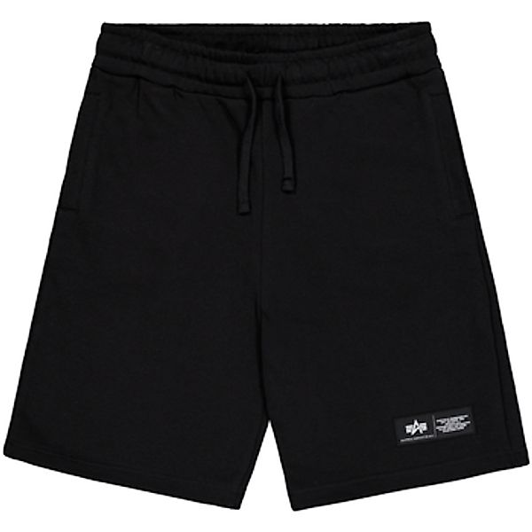 Alpha Industries  Shorts Label Jogger Short - black günstig online kaufen