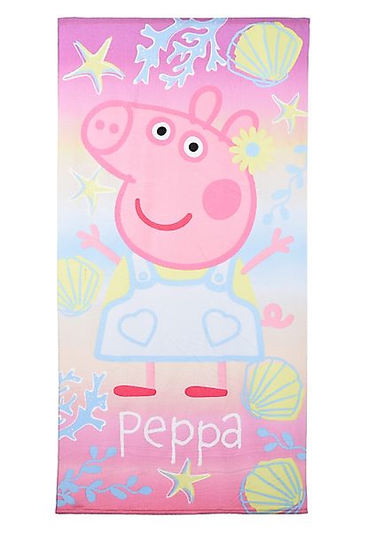 Peppa Pig Handtuch Badetuch Strandtuch für günstig online kaufen