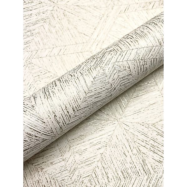 Newroom Vliestapete Ashanti Cream Hexagon Grafisch FSC® günstig online kaufen