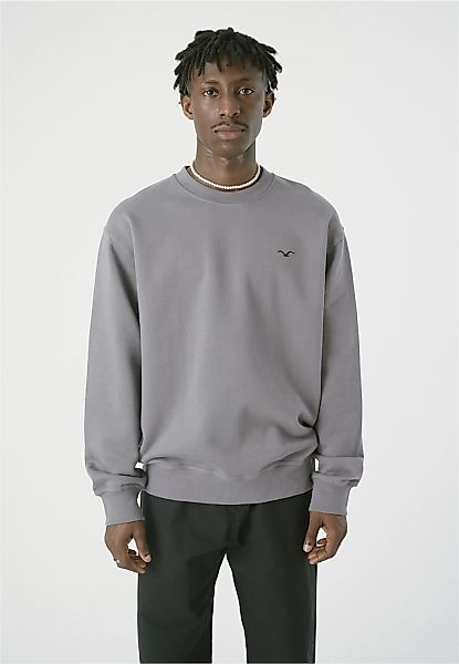Cleptomanicx Sweatshirt "Ligull Boxy" mit kleiner Möwenstickerei günstig online kaufen