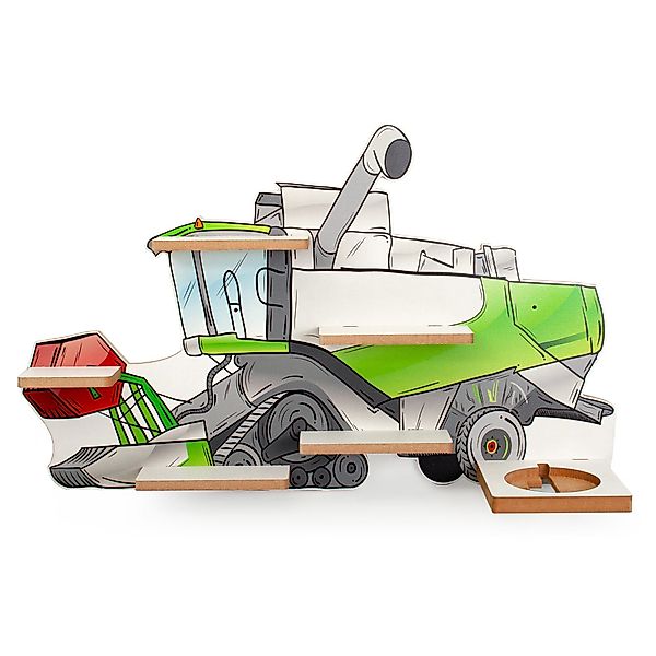 Kreative Feder Kinderregal MUSIKBOX-REGAL Mähdrescher, für günstig online kaufen