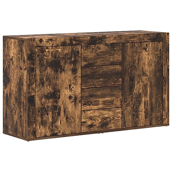 vidaXL Sideboard Sideboard Geräucherte Eiche Holzwerkstoff günstig online kaufen