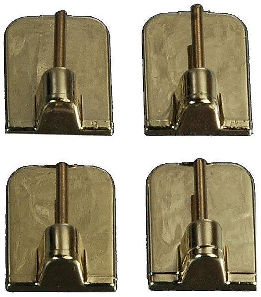 Liedeco Klebeträger, Vitragen-Bistrostangen, (Set, 4-tlg), für günstig online kaufen