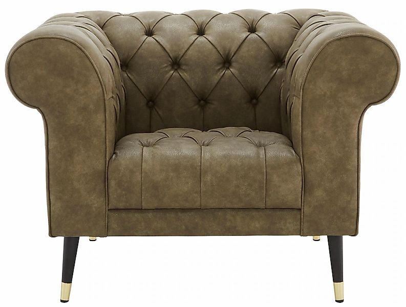 Home affaire Chesterfield-Sessel "Tinnum Sessel" günstig online kaufen