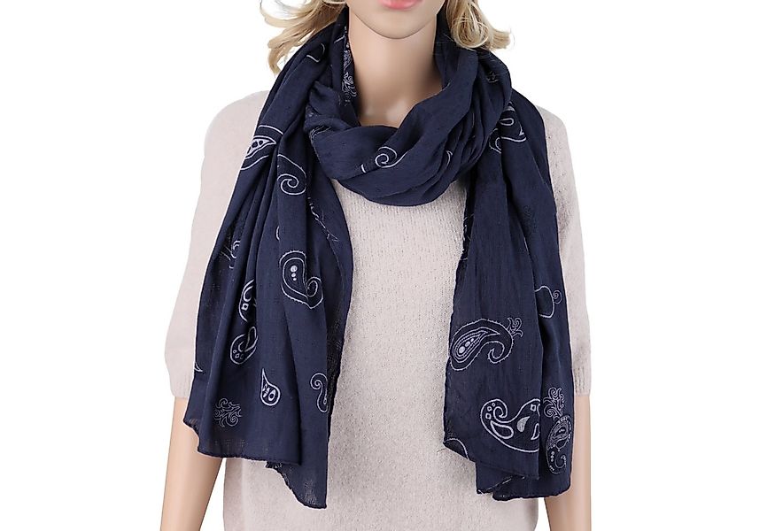 MIRROSI Modeschal Weicher & Leicht Großes Schal, ca.90x180cm, Paisley Print günstig online kaufen