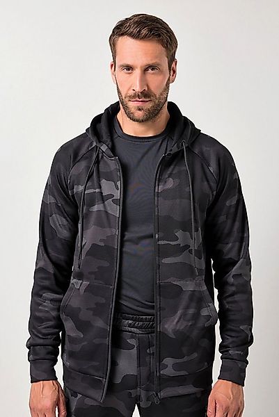 JP1880 Fleecejacke Trainingsjacke Fitness Sweat Camouflage Kapuze günstig online kaufen