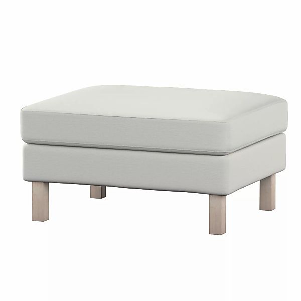 Bezug für Karlstad Hocker, mittelgrau, Husse, Karstadt Hocker, Living II (1 günstig online kaufen