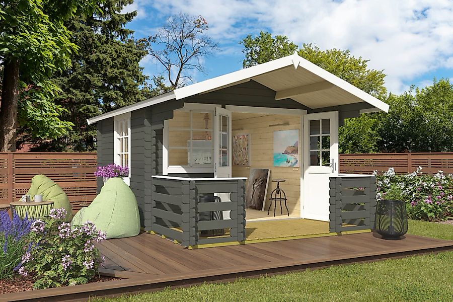 Nordic Holz Gartenhaus "Lola 2" günstig online kaufen