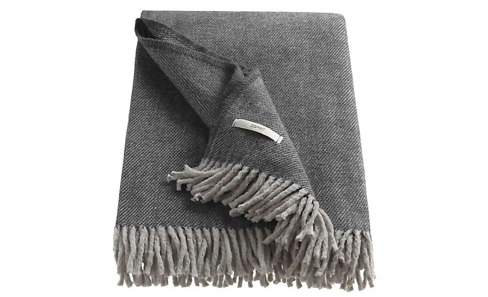 Esprit Wohndecke "Jade" aus recycelter Baumwolle, Kuscheldecke günstig online kaufen