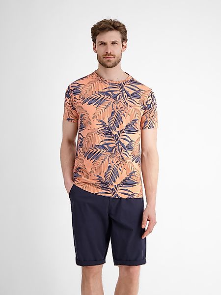 LERROS T-Shirt "LERROS Herren T-Shirt, sommerlich floral bedruckt" günstig online kaufen