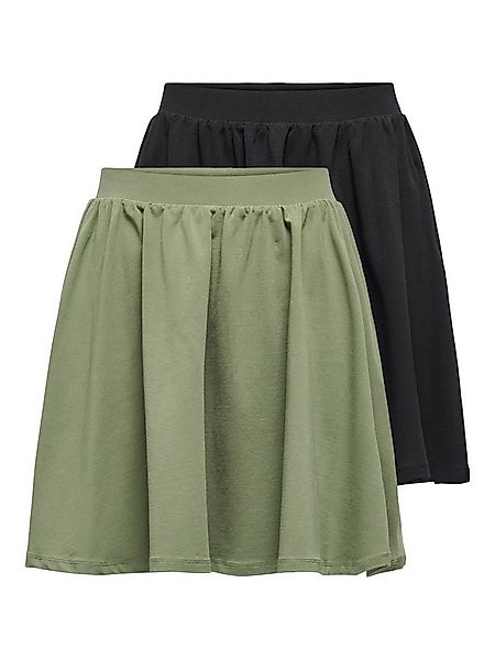 ONLY Minirock ONLLIVE LOVE SKATER SKIRT 2 PACK CS JRS (Packung, 2-tlg., 2er günstig online kaufen