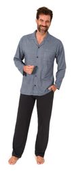 Normann Pyjama Herren Langarm Schlafanzug zum günstig online kaufen