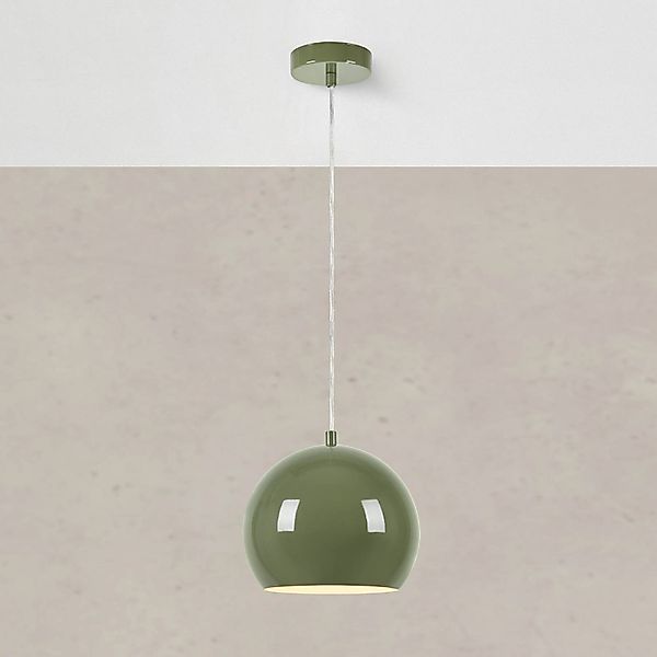 Pendellampe Pop, Ø 20 cm, grün, Metall günstig online kaufen