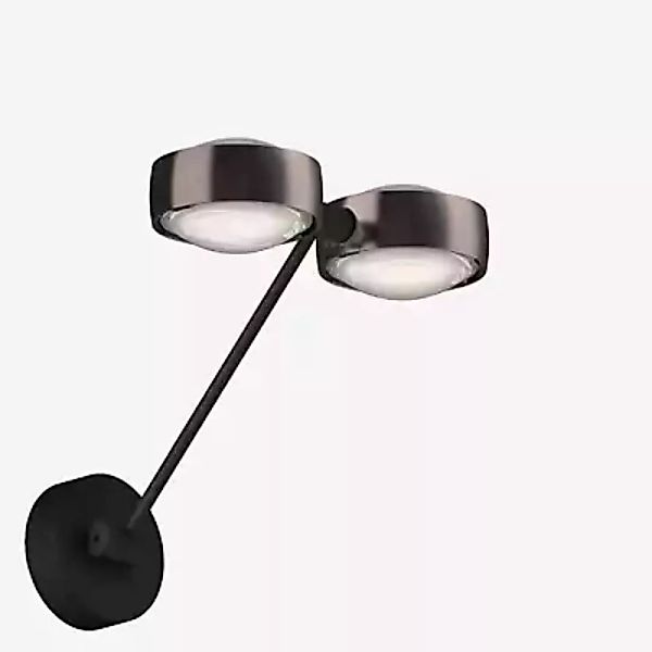 Occhio Sento Parete Doppio 30 Up D Wandleuchte LED, Kopf phantom/Body schwa günstig online kaufen