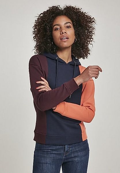 URBAN CLASSICS Rundhalspullover "Urban Classics Damen Ladies Tripple Hoody" günstig online kaufen