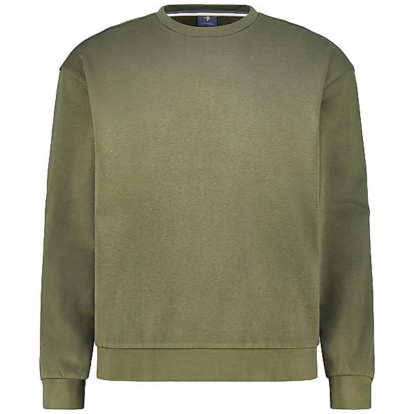 Pfundskerl Sweatshirt aus Baumwollmischung Farbe oliv Größe: 5XL günstig online kaufen