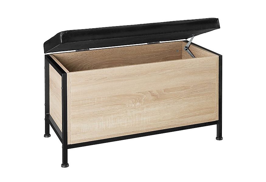 tectake Sitzhocker Sitztruhe, Industrial Style günstig online kaufen