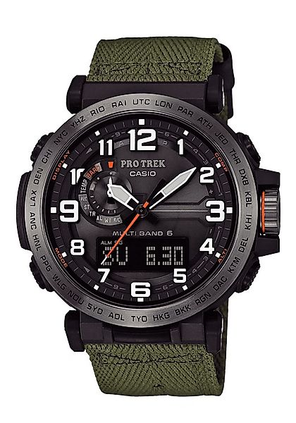 CASIO Funk-Multifunktionsuhr Herrenuhr Pro Trek Funk Solar günstig online kaufen