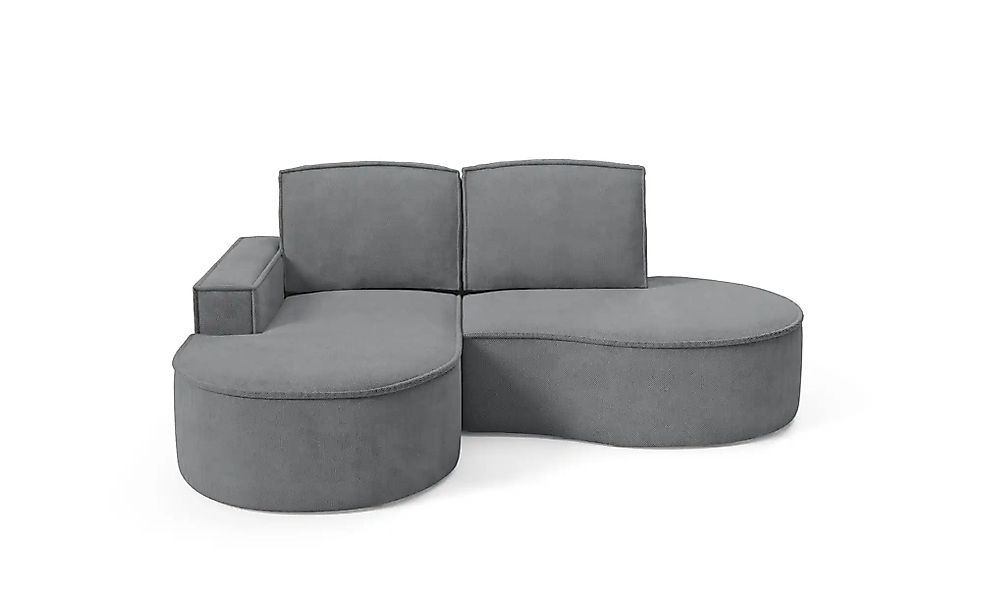 Ecksofa  Flow ¦ grau ¦ Maße (cm): B: 210 H: 88 Polstermöbel > Sofas > Eckso günstig online kaufen