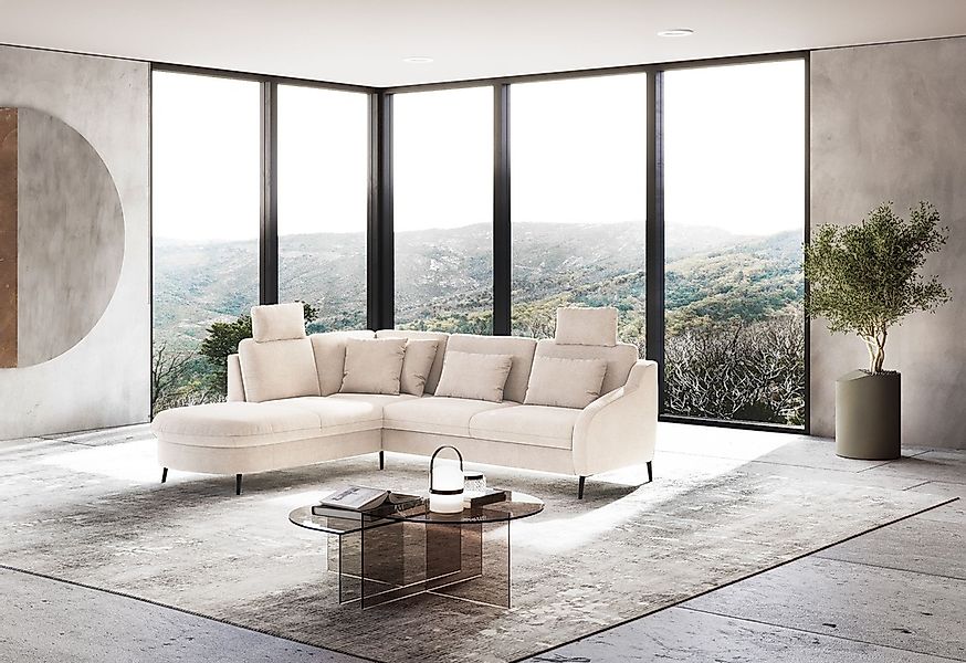 sit&more Ecksofa »Soul L-Form«, wahlweise mit Bettfunktion und Bettkasten o günstig online kaufen