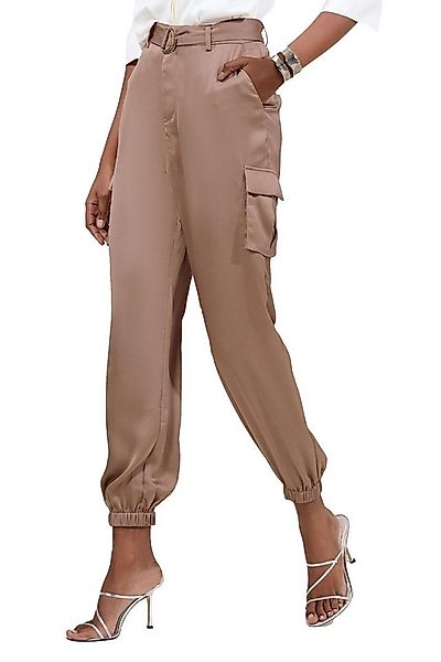 LIPSY Jogginghose Jogginghose aus Satin mit Bündchen, Regular (1-tlg) günstig online kaufen