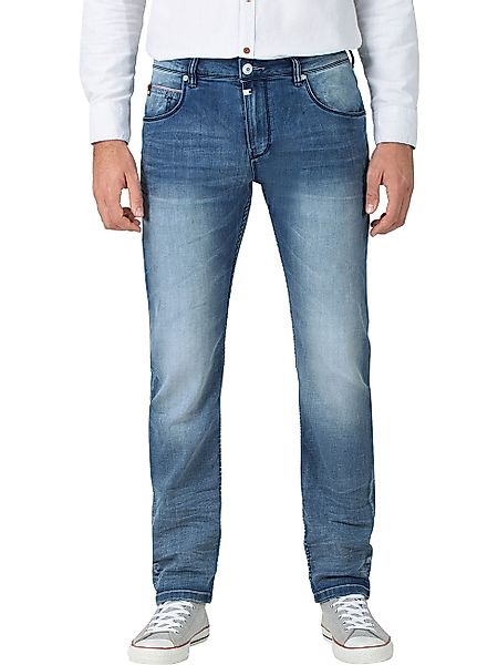 TIMEZONE Herren Jeans ScottTZ - Slim Fit - Blau - Antique Blue Wash günstig online kaufen