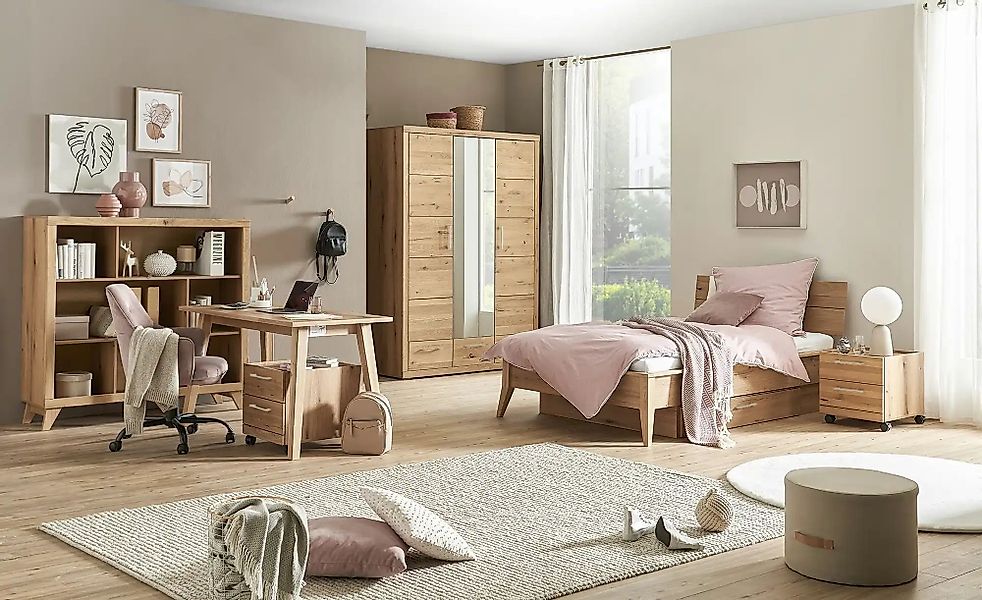 smart Funktionsbett  Oslo ¦ holzfarben ¦ Maße (cm): B: 102 H: 89 T: 215.0 B günstig online kaufen