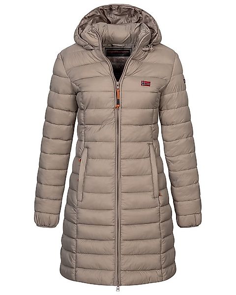 Geographical Norway Steppmantel Winter Jacke Steppjacke Parka Lange Kapuzen günstig online kaufen