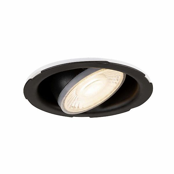 LED Deckeneinbauleuchte Universal Downlight in Schwarz 7W 690lm 1 Stk. günstig online kaufen