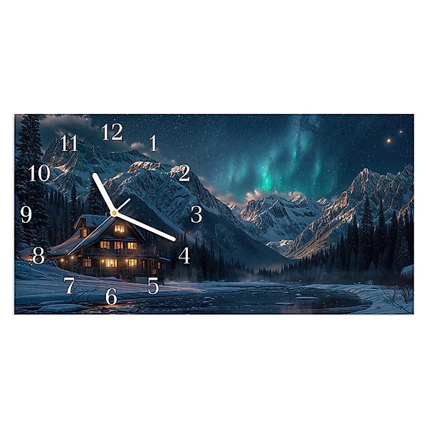 Primedeco Wanduhr Glasuhr Wandkunst Größe 60 günstig online kaufen