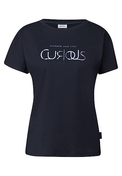 CECIL Kurzarmshirt TOS Multicolor Curious FP T-Sh günstig online kaufen