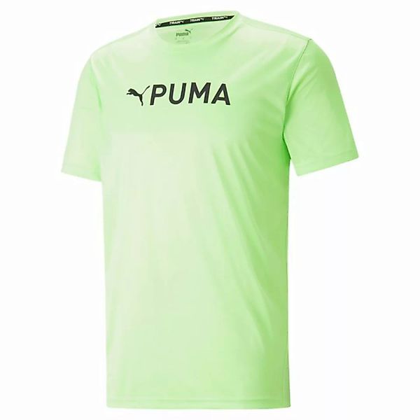 PUMA Kurzarmshirt Puma Fit Logo Tee - CF Gra FIZZY LIME günstig online kaufen