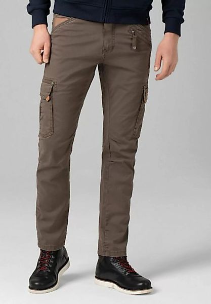 TIMEZONE Cargohose Hose Regular Fit mittlere Bundhöhe Slim Legs 5184 in Gra günstig online kaufen