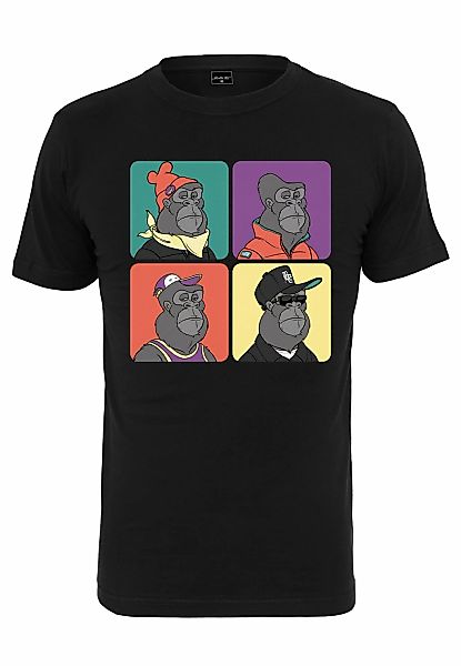 MisterTee Kurzarmshirt "MisterTee Herren Bored Gorilla Multi Tee", (1 tlg.) günstig online kaufen