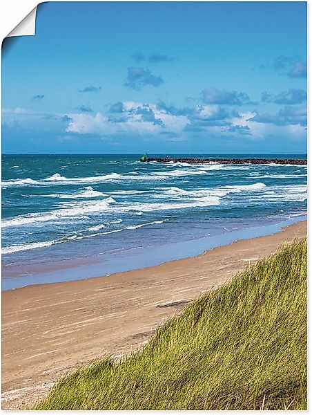 Artland Poster »Düne und Strand bei Hirtshals Dänemark I«, Küstenbilder, (1 günstig online kaufen