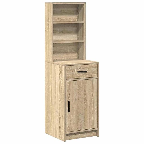 vidaXL Highboard Sonoma-Eiche 40 x 40,5 x 135 cm Holzwerkstoff 865075 günstig online kaufen