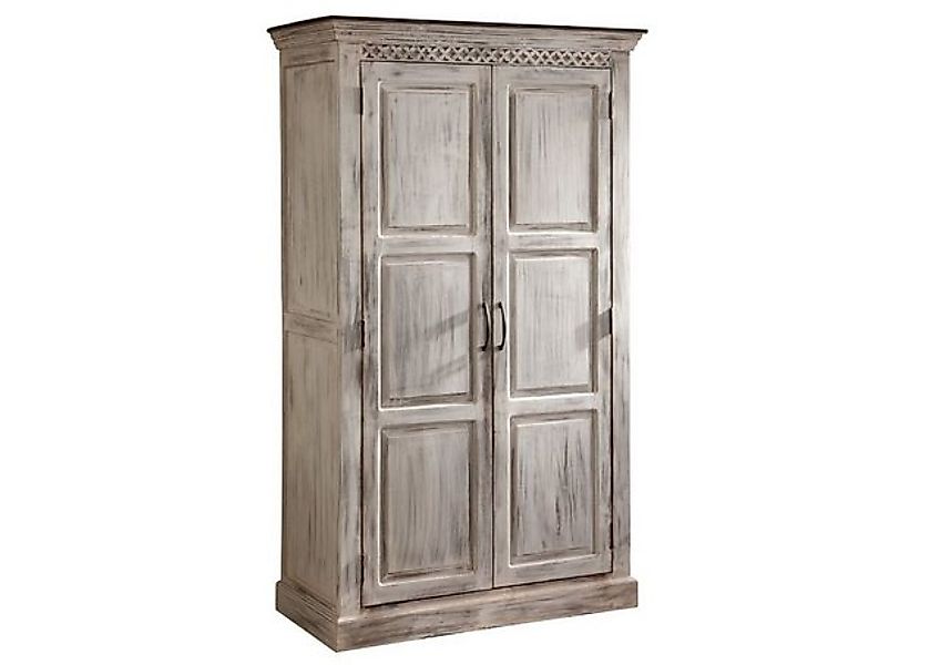 Massivmoebel24 Dreh-/Schwebetürenschrank #221 (Schrank Mango / Akazie 105x5 günstig online kaufen