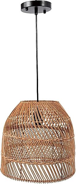 VIVANNO Hängeleuchte Rattan PURE Rund - günstig online kaufen